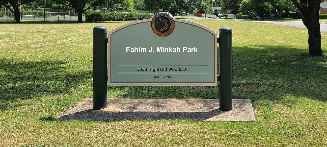 If local activists get their way, Dallas could change the name of College Park to  Fahim J. Minkah Community Park.