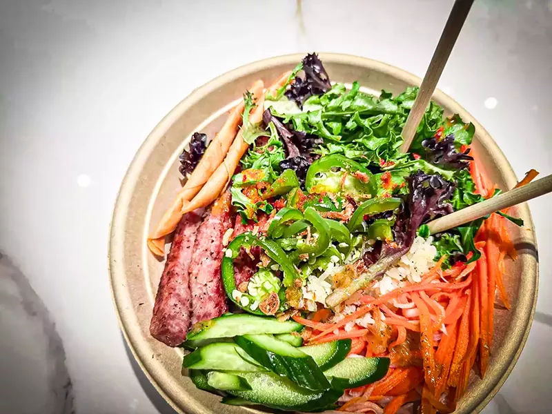 Image: Nem noung fried rice bowl