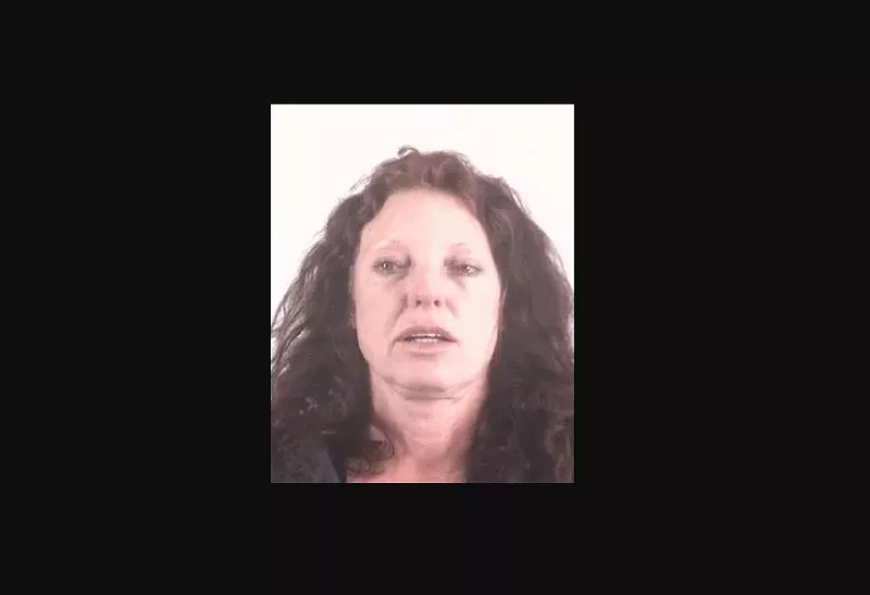 Image: Tonya Couch, just after her 2016 arrest.