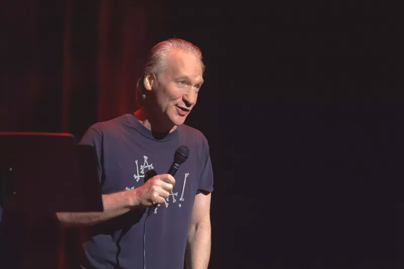 Image: In his Facebook apology, Bill Maher assured Dallas fans that President Trump "will still be funny' on April 30.