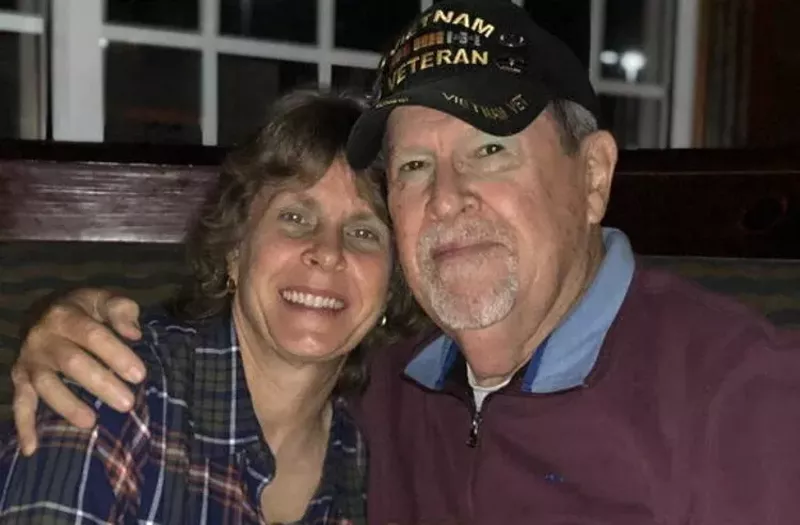 Image: Vietnam vet Ray Tills, shown here with wife Karen, believes Agent Orange caused the cancer that has left him seeking a kidney donor.