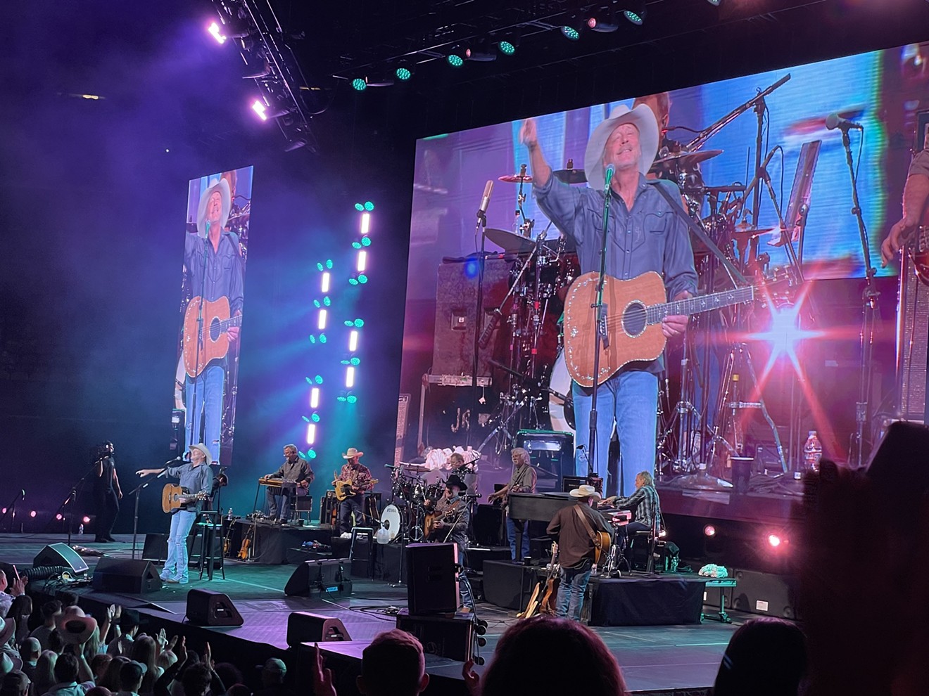 It was an emotional farewell to a master songwriter at Alan Jackson's Dallas show on Saturday.