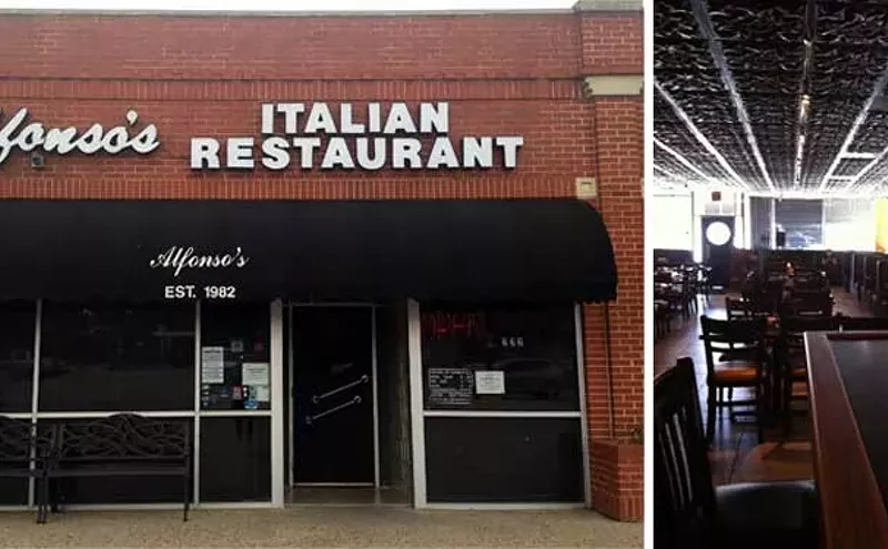 Image: Alfonso's Italian Restaurant