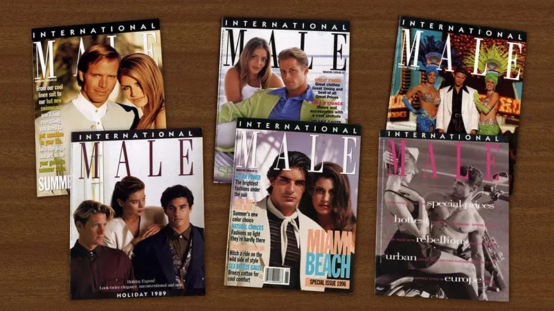 Image: A new documentary looks back on the influence of the International Male catalog, which influenced fashion and pop culture — who can forget the "puffy shirt" in Seinfeld?