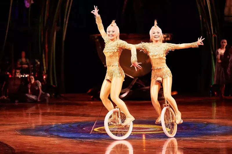 Image: Unicycles!
