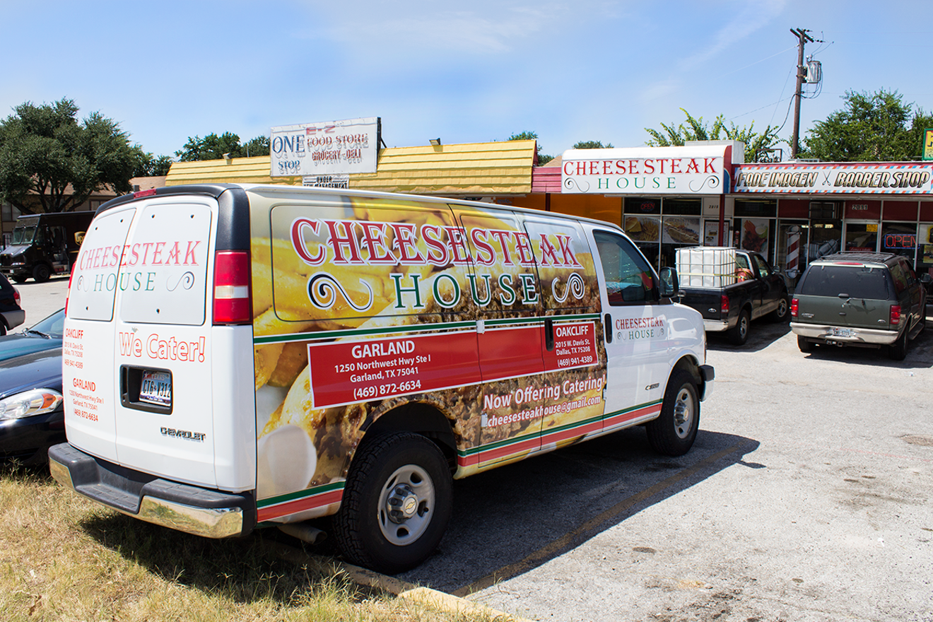 The original Cheesesteak House is located in Oak Cliff and is the home of the best cheesesteaks in Dallas.