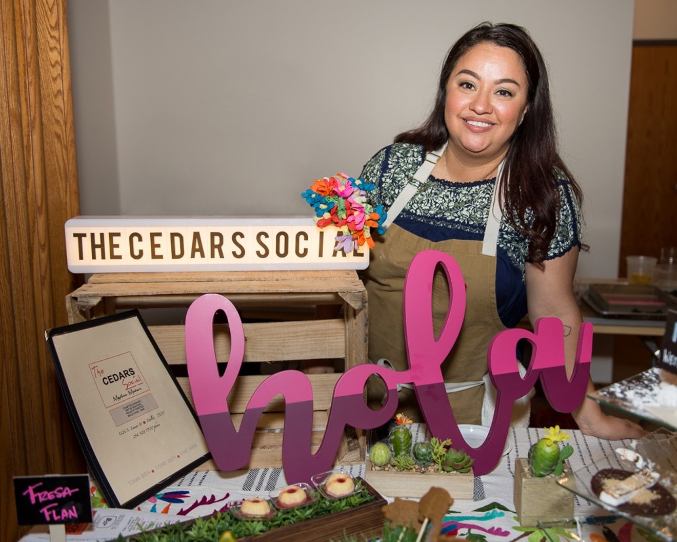 Executive chef Anastacia Quinones is leaving the Cedars Social.