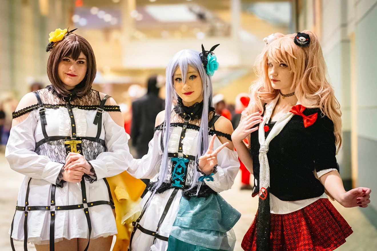 Cosplayers gathered at Anime Frontier in Fort Worth to show off their stunning costumes.