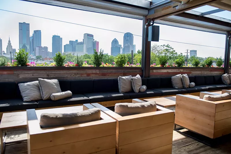 Image: STIRR rooftop in Deep Ellum