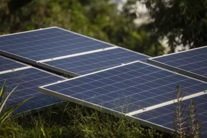 Image: Solar panels in Brazil.