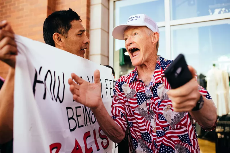Image: Trump's supporters and his detractors are united in their avoidance of what would seem to be the obvious explanation — that he's a moron.
