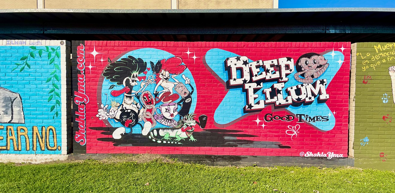 Artists will get a chance to paint a mural at a competition by the Deep Ellum Foundation.