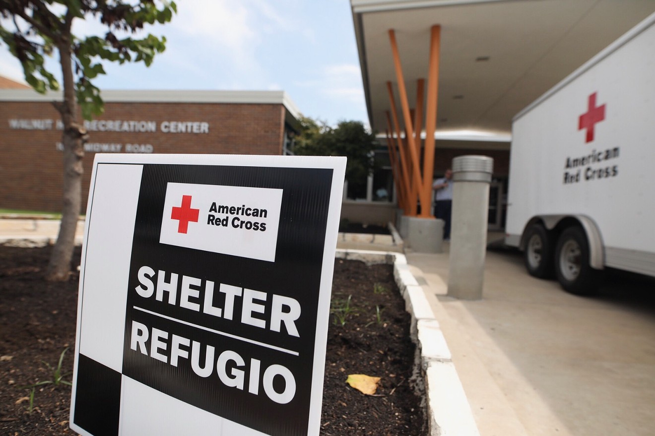 The Walnut Hill shelter will house 290 evacuees.