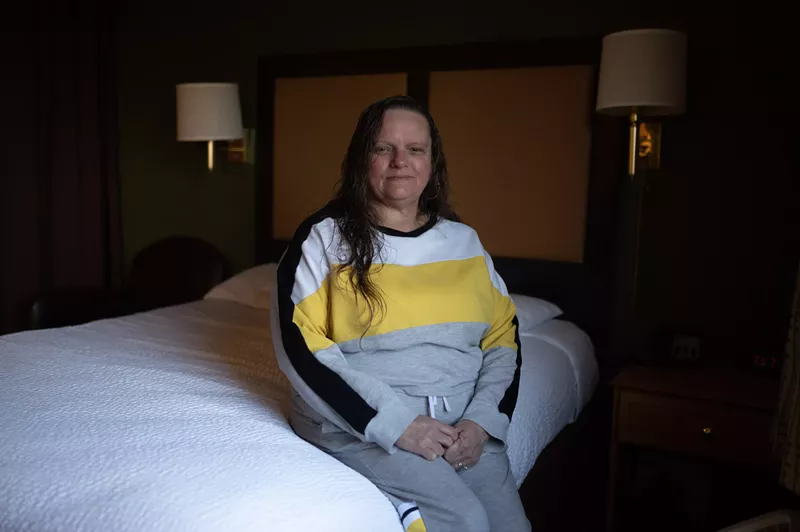 Image: Angela Smith has a hard time asking for help but has struggled with homelessness.