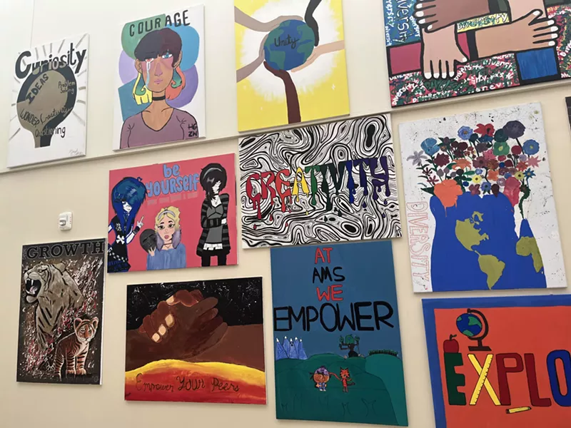 Image: school art projects