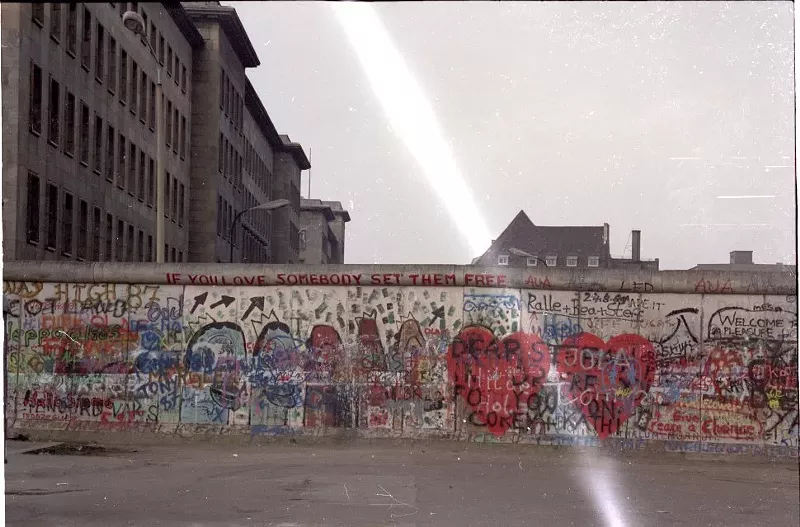 Image: When the Berlin Wall came down, it came down suddenly. So will the walls of perception that separate Dallas.