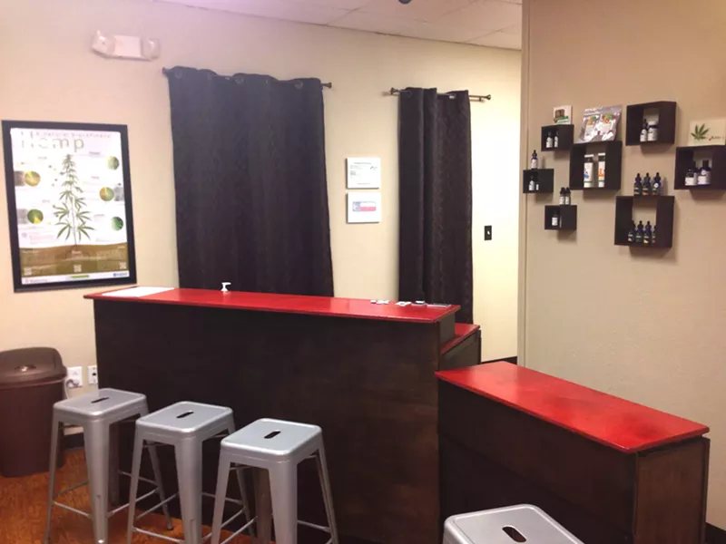 Image: Cherry Apothecary has a dispensary-like feel.