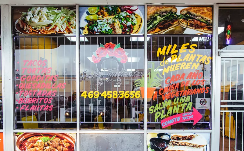 Image: At Frida's Tacolandia in Oak Cliff, Try a Tostada as Big as Your Face