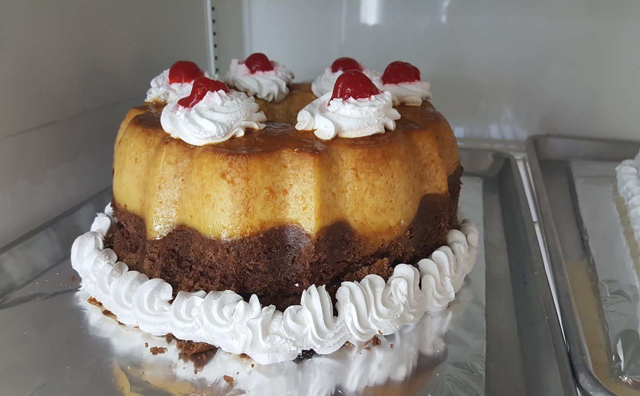 At Oak Cliff's Maroches Bakery, It's About Live Music and Poetry Just as Much as the Chocoflan