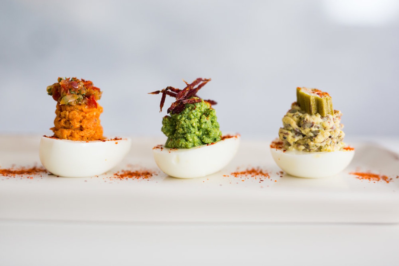 Who doesn't need a deviled egg flight in his or her life?