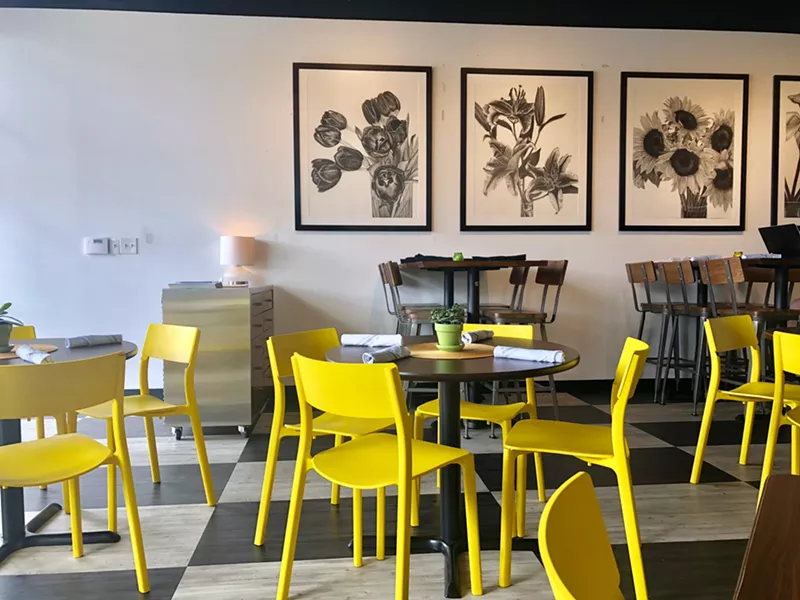 Image: The interior at Jack's Kitchen, a new lunch, dinner and brunch option in East Dallas.