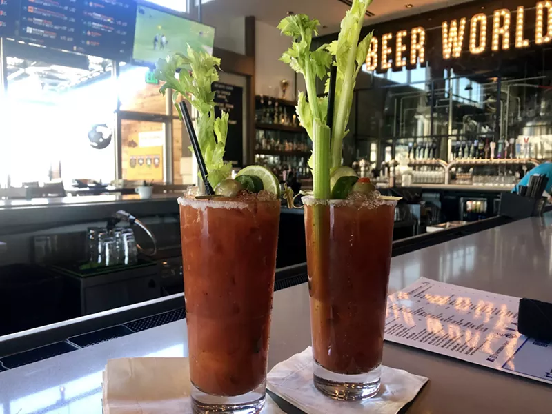 Image: The best part of brunch at this place is their version of the Bloody Mary: perfectly spicy and drinkable. If you like them as much as we did, just remember they’re $10 a pop.