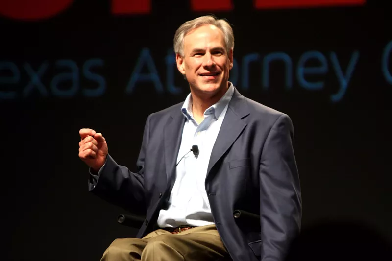 Image: Gov. Greg Abbott's reelection campaign received a $100,000 donation from AT&T on the same day he vowed to pass restrictive voting laws during Texas' special legislative session. AT&T's CEO has said the company supports expanding voting rights nationwide.