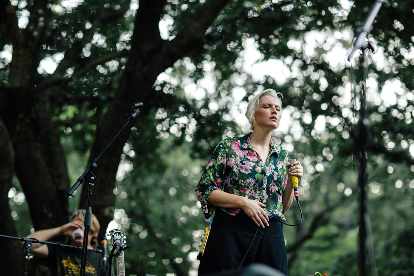 Sarah Jaffe performed at the Nasher Sculpture Center last Saturday.