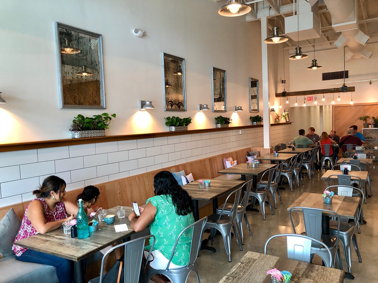 The interior at Aussie Grind, a new Australian cafe in Frisco