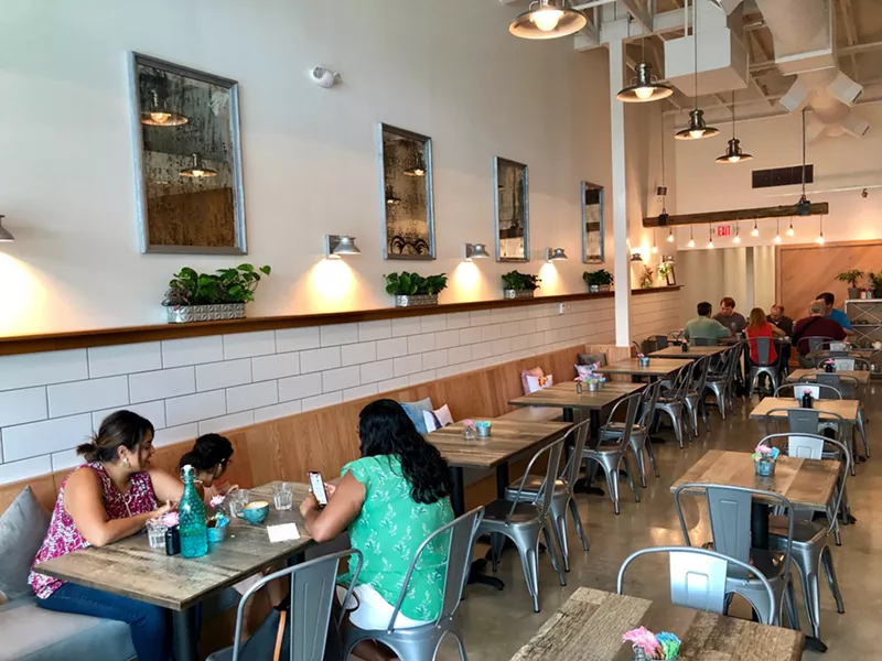 Image: The interior at Aussie Grind, a new Australian cafe in Frisco
