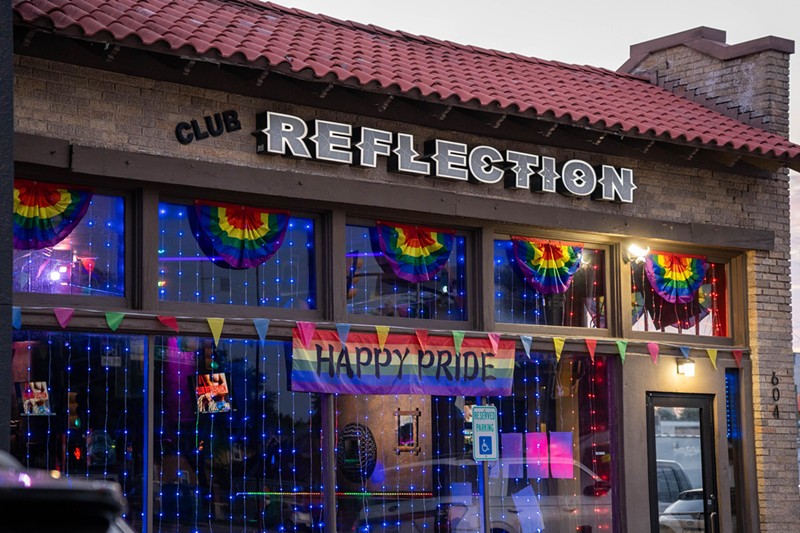 Club Reflection in Fort Worth is a long-time business in the heart of the city's expanding gayborhood.