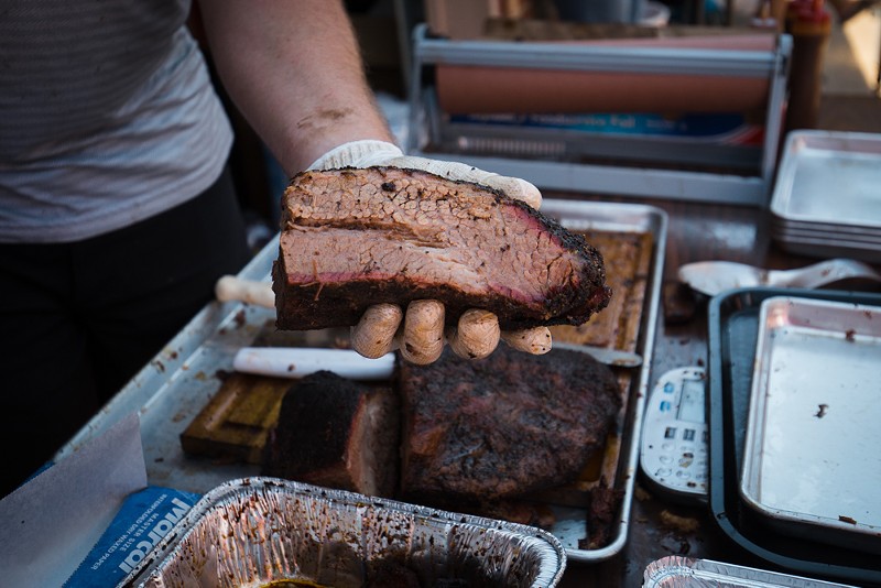 Dayne's Craft BBQ puts a focus on quality, like this prime brisket.