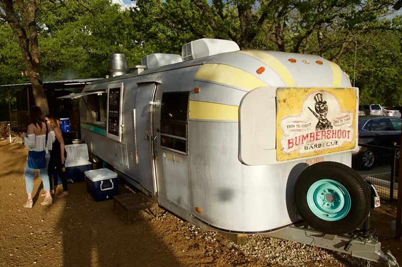 Image: It's simple, and we like it; no frills outdoor barbecue is the name of the game at Bumbershoot's Barbecue.