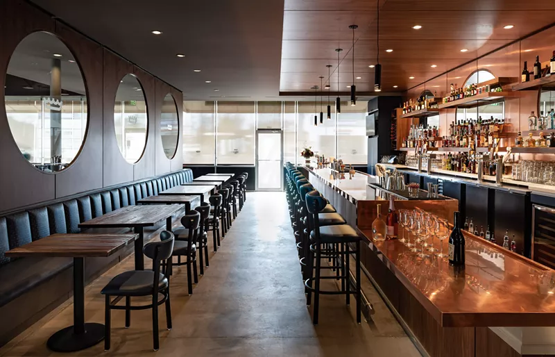Image: Happy hour is 3 to 7 p.m. Monday through Friday, and each hour gets happier. That's what great about happy hours. They build.