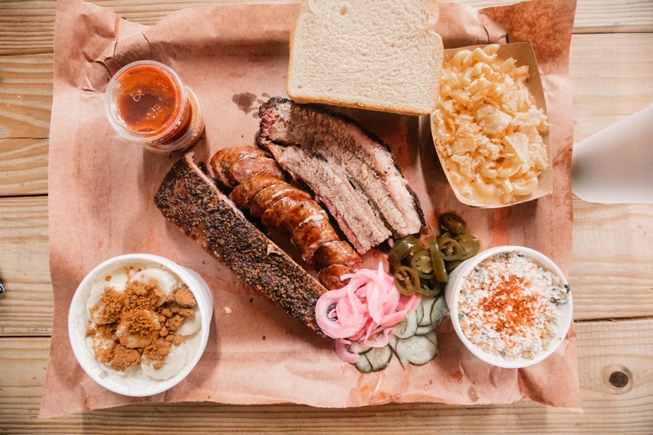 You may spend a little more time in line at Helberg Barbecue, but this is how barbecue is meant to be.
