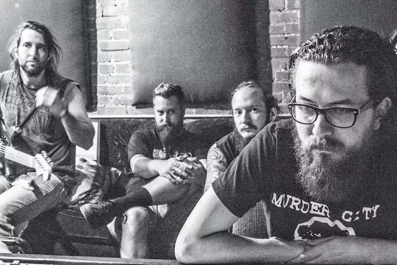 Image: Dead Flowers, from left: Vince Tuley, James Brock, Corey Howe and Evan Johnson