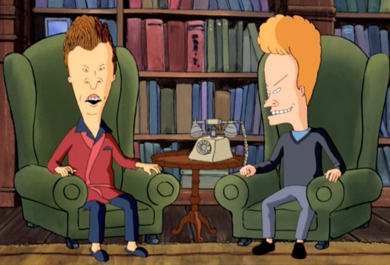 TV producer, writer and animator Mike Judge first created the moronic cartoon zeitgeist while he lived in Dallas as a struggling animator. Beavis and Butt-head will make its third television run next year on Comedy Central.