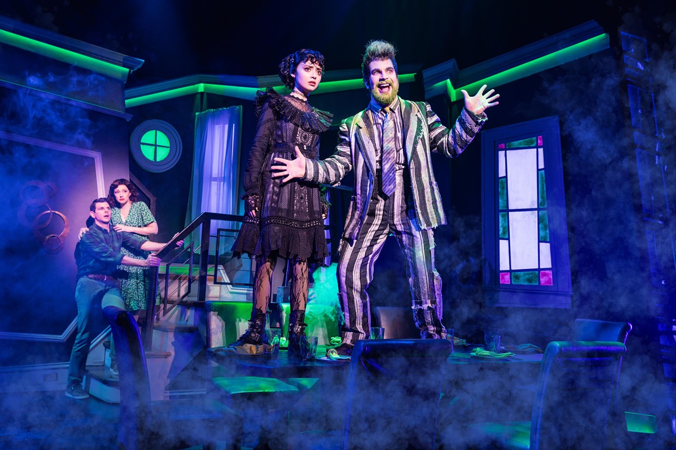 Beetlejuice: The Musical is now haunting The Music Hall at Fair Park.