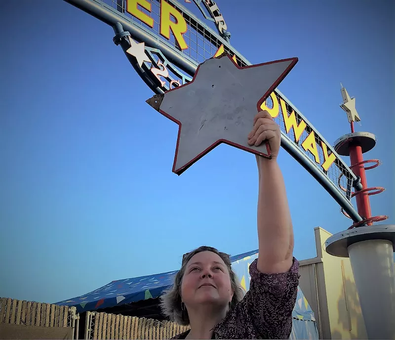 Image: Julia Barton, who grew up here, explains Dallas to the world in Lights Out, Big Tex, a production for the British Broadcasting Corp.