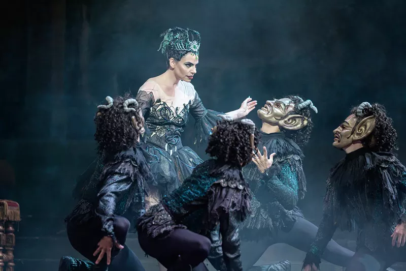 Image: A first look at the Sleeping Beauty ballet opening on Friday.