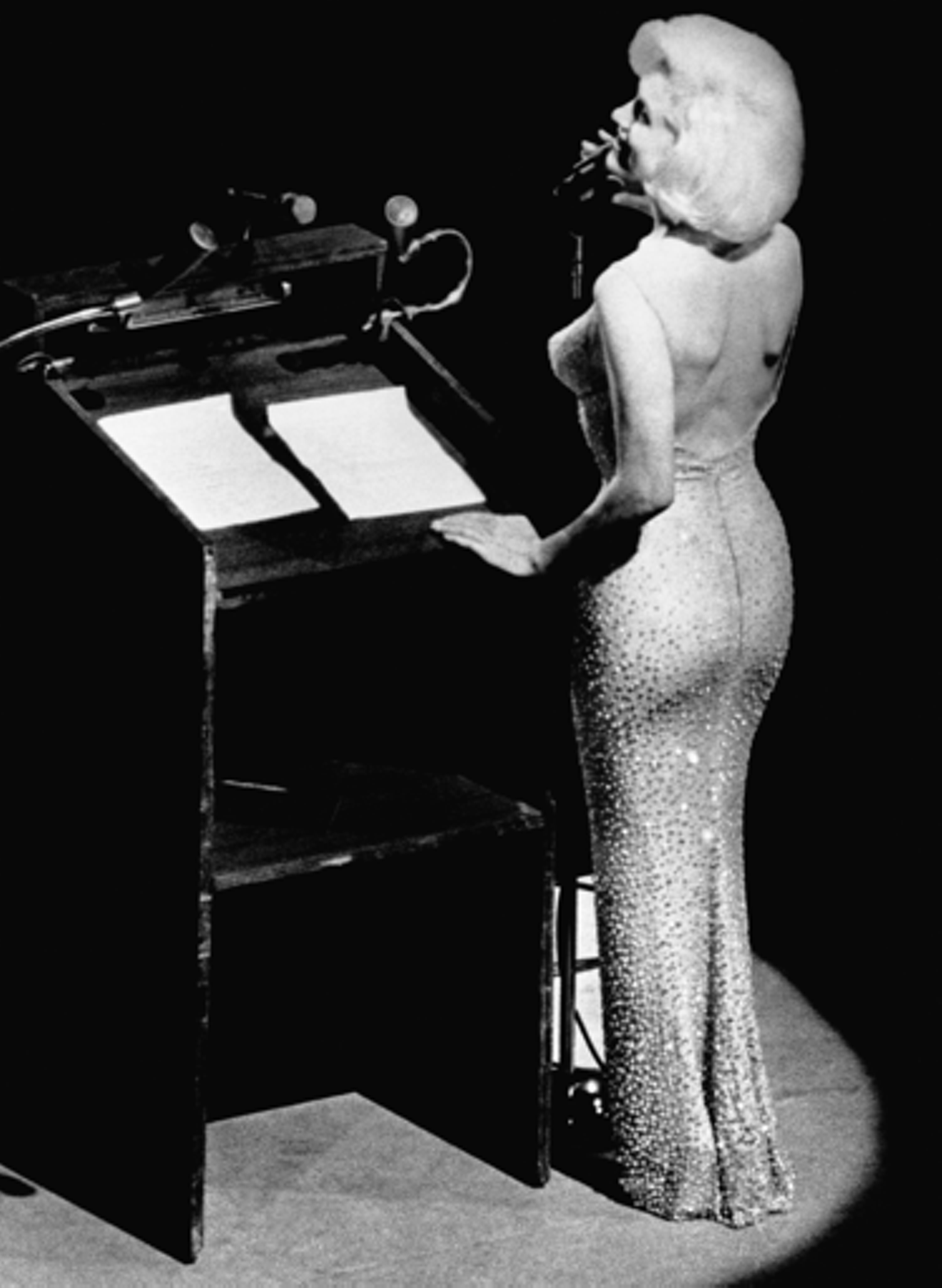 The dress in which Marilyn Monroe sang to President John F. Kennedy on his 45th birthday will be on display in Grand Prairie.