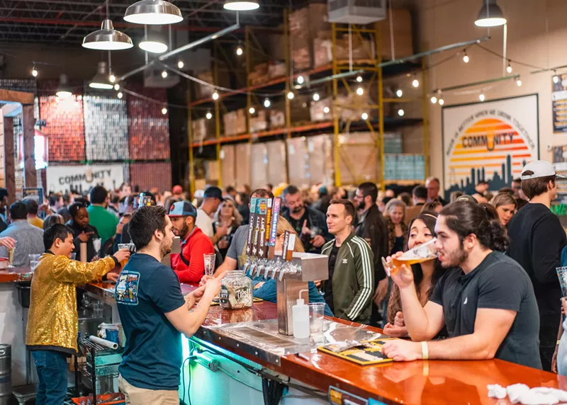 Image: Community Beer Company has great ties with cyclists.