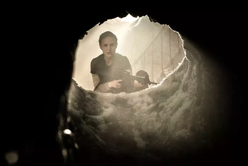 Image: in Alex Garland's Annihilation, Natalie Portman stars as a biologist among a team of scientists who keeps herself together the longest because she’s got a personal mystery to solve.