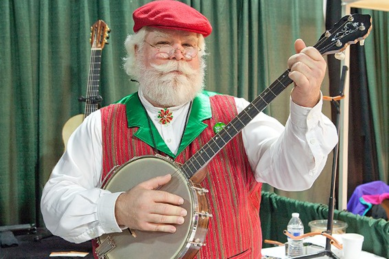 This man's face says, "Come with me to North Texas Irish Fest."