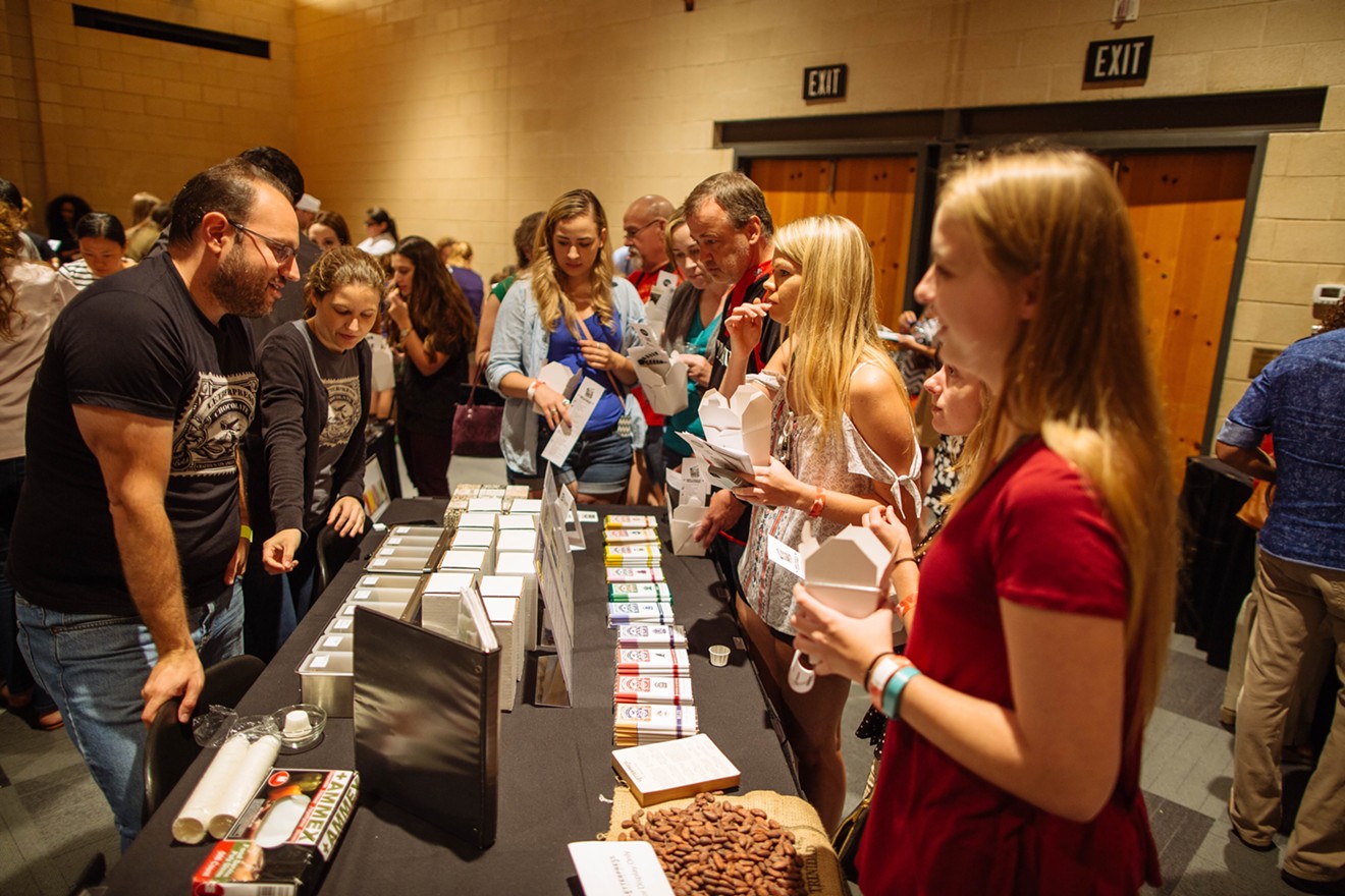 Sample chocolates from far and wide and meet vendors at the Dallas Chocolate Festival Saturday at the Fashion Industry Gallery downtown.