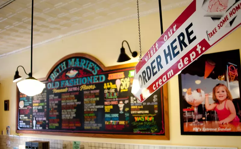 Image: Beth Marie's Old Fashioned Ice Cream & Soda Fountain