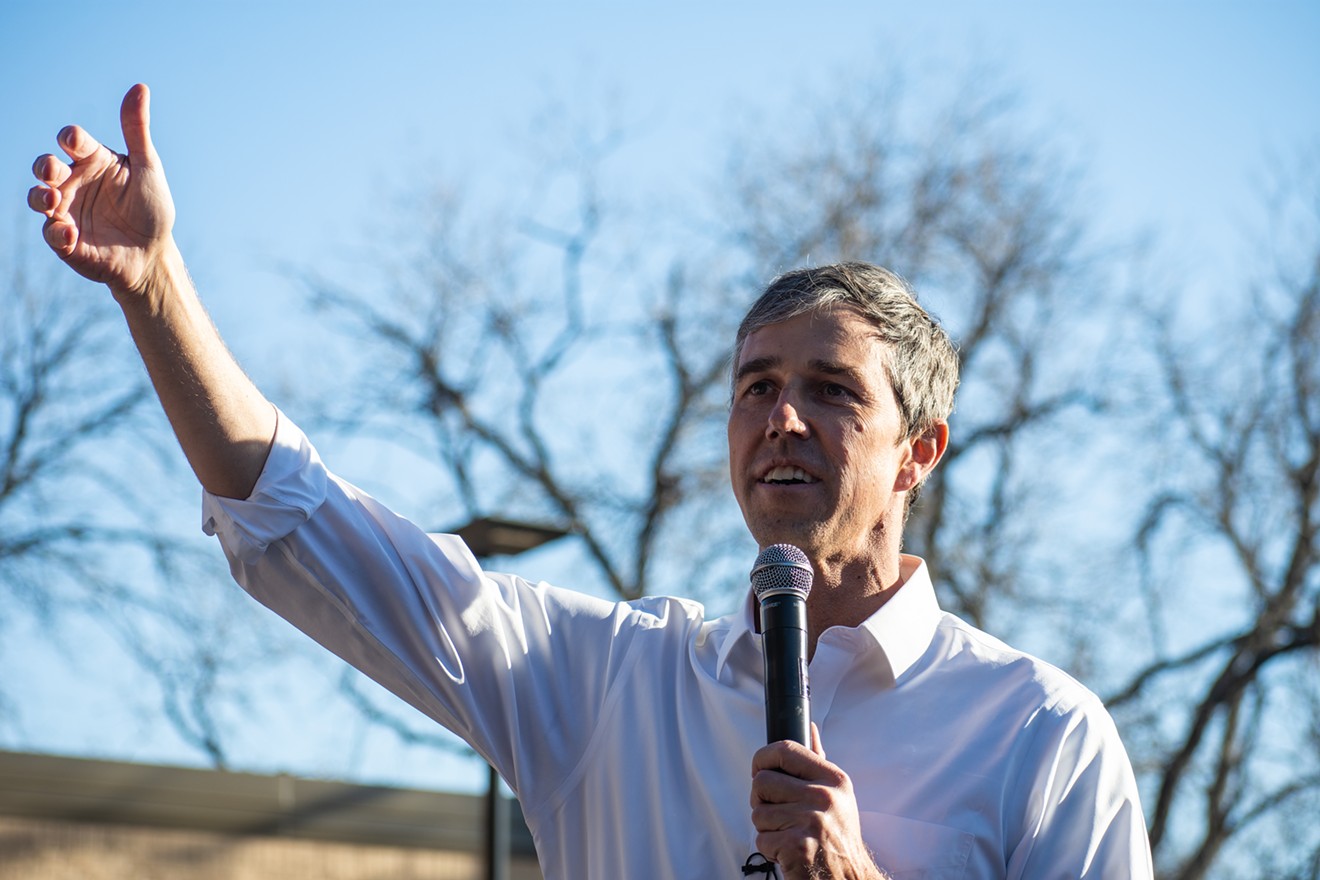 You can now get a Shepard Fairey-designed Beto O'Rourke poster. Do with it as you will.