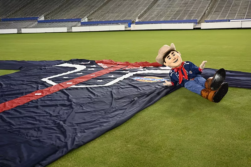 Image: The State Fair of Texas revealed Big Tex's 2022 outfit designed by Dickies.
