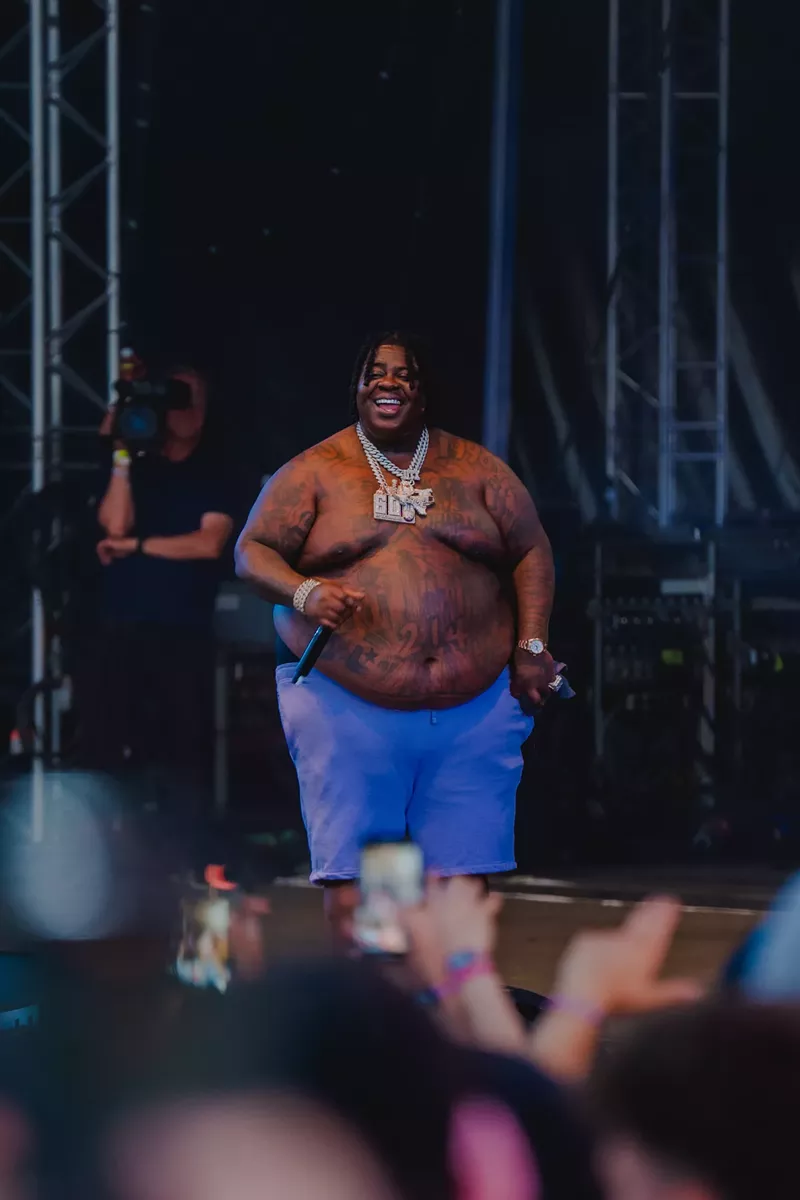 Image: Man performing on stage