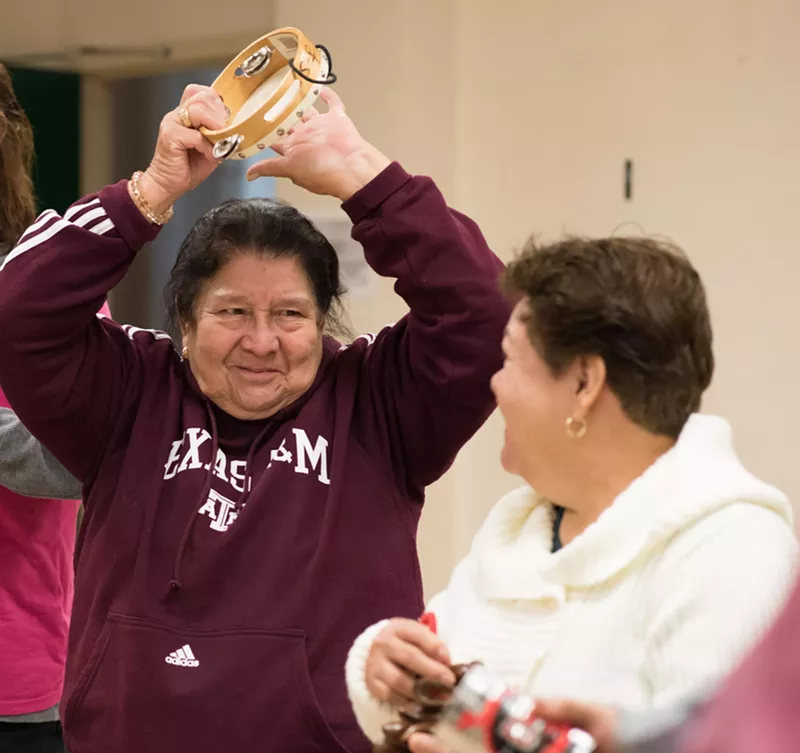 Image: Senior citizens in Dallas are getting creative thanks to a workshop by the Bishop Arts Theatre Center.